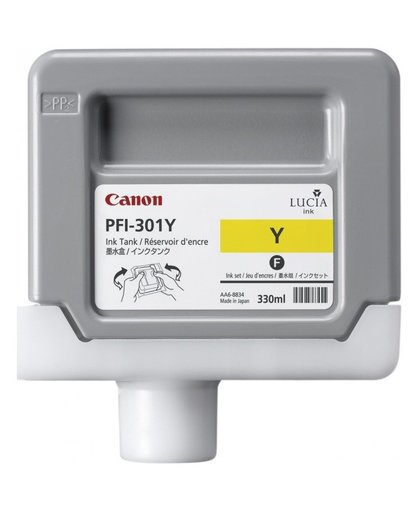 Canon PFI-301Y inktcartridge Geel 330 ml