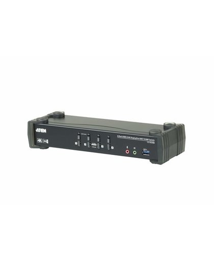 ATEN CS1924M KVMP Switch - KVM / audio / USB switch - 4 x KVM / audio / USB - 1 lokale gebruiker - desktop