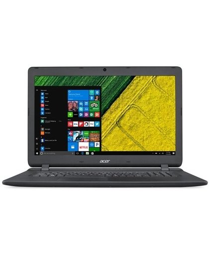 Acer Aspire ES1-732-C1PS Zwart Notebook 43,9 cm (17.3") 1600 x 900 Pixels 1,10 GHz Intel® Celeron® N3350