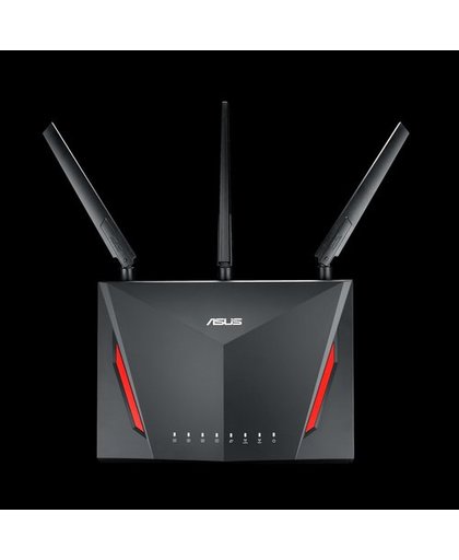 ASUS RT-AC2900 - Draadloze router - 4-poorts switch - GigE - 802.11a/b/g/n/ac - Dual Band