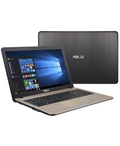 ASUS VivoBook 15 X540NA-DM083T Zwart, Chocolade Notebook 39,6 cm (15.6") 1920 x 1080 Pixels 1,10 GHz Intel® Celeron® N3350