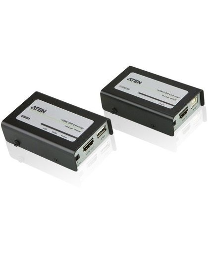 ATEN VE803 HDMI USB Extender - Video-/audio-/USB-uitbreider - HDMI - maximaal 60 m