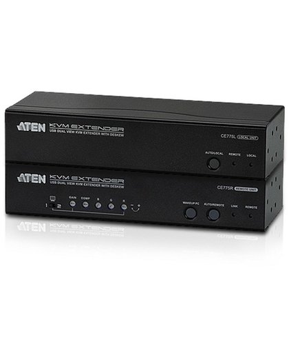 ATEN CE 775 Local and Remote Units - KVM / audio / seriële uitbreider - USB - maximaal 300 m