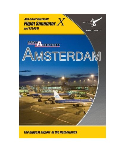 Mega Airport Amsterdam (FS X Add-On) (DVD-Rom)