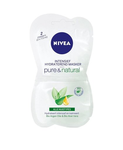 Pure & Natural Intensief Hydraterend Masker, 15 ml