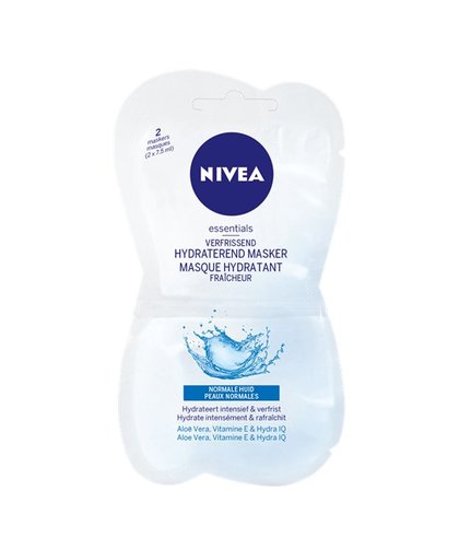 Essentials Verfrissend Hydraterend Masker, 15 ml