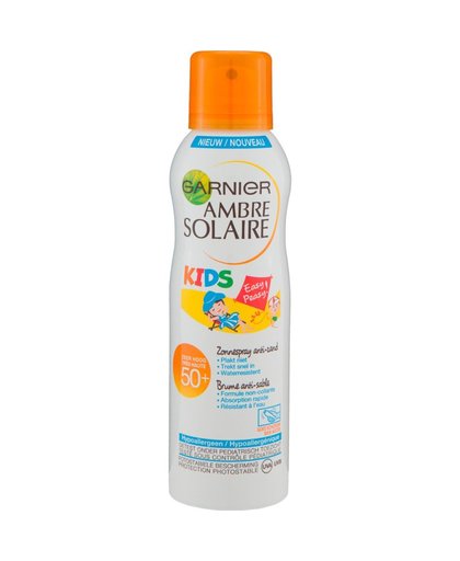 Ambre Solaire Kids anti-zand spray SPF 50+, 200 ml