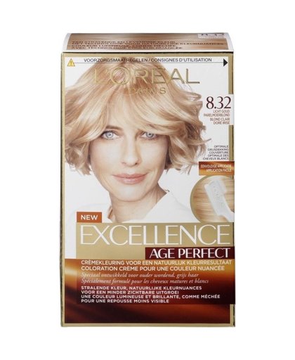 Excellence Age Perfect 8.32 licht goud parelmoerblond haarkleuring
