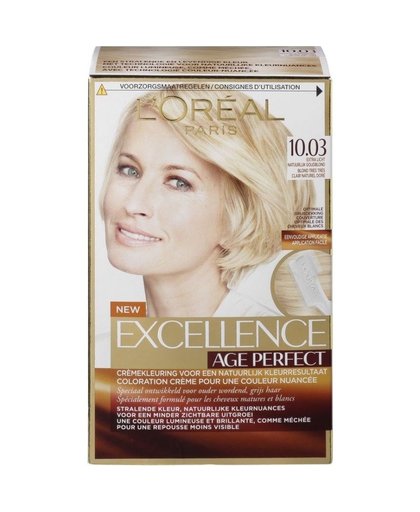 Excellence Age Perfect 10.03 extra licht natuurlijk goudblond haarkleuring