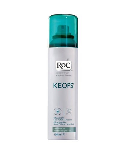 Keops droge deodorant spray normale huid, 150 ml