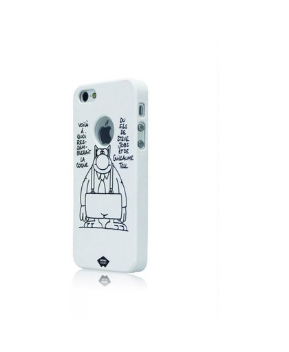Mosaic Theory Limited Le Chat Series - Achterzijde behuizing voor mobiele telefoon - wit - voor Apple iPhone 5, 5s