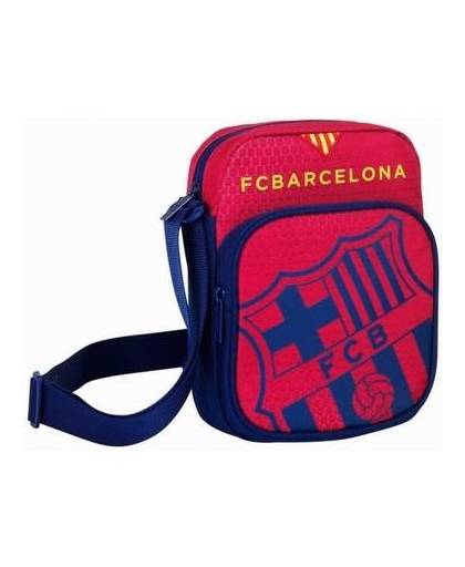 FC Barcelona Schoudertas rood 22 x 16 cm