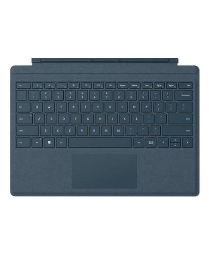 Surface Pro Signature Type Cover - Toetsenbord - met trackpad, versnellingsmeter - Engels Internationaal - kobaltblauw - commercieel - voor Surface Pr