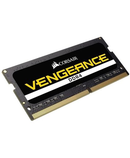 Vengeance - DDR4 - 8 GB: 2 x 4 GB - SO DIMM 260-PIN - 2666 MHz / PC4-21300 - CL18 - 1.2 V - niet-gebufferd - niet-ECC