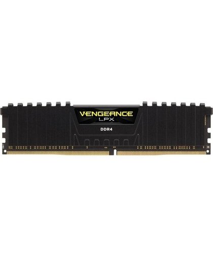 Vengeance LPX - DDR4 - 8 GB - DIMM 288-PIN - 2400 MHz / PC4-19200 - CL14 - 1.2 V - niet-gebufferd - niet-ECC - zwart
