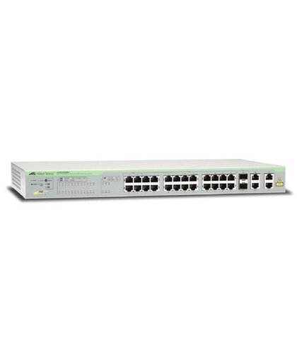 Allied Telesis AT-FS750/28PS-50 Managed Fast Ethernet (10/100) Grijs 1U Power over Ethernet (PoE)