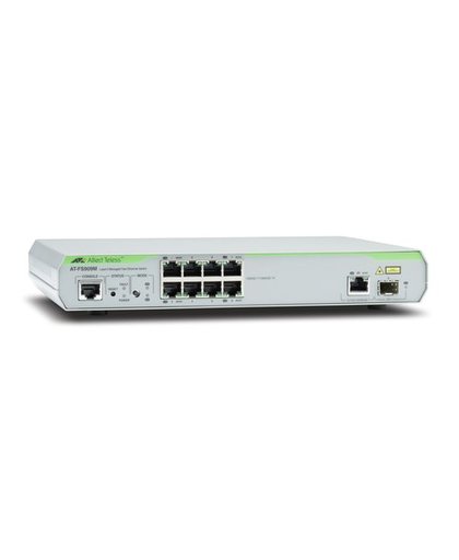 Allied Telesis AT-FS909M-50 Beheerde netwerkswitch L2 Fast Ethernet (10/100) Grijs