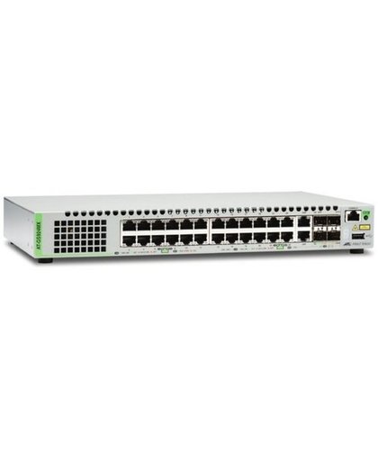 Allied Telesis AT-GS924MX-50 Beheerde netwerkswitch L2 Gigabit Ethernet (10/100/1000) Grijs