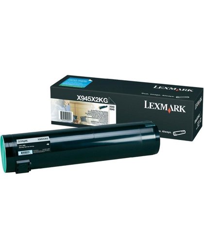 Lexmark X940e, X945e 36 K zwarte tonercartridge