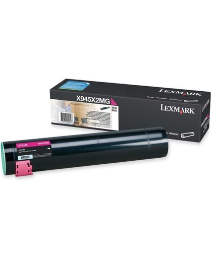 Lexmark X940e, X945e 22 K magenta tonercartridge