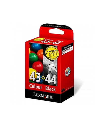 Lexmark Combopack nr. 43XL / 44XL inktcartridges inktcartridge