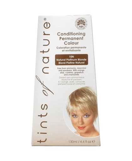 Permanent Colour 10N natural platinum blonde haarkleuring