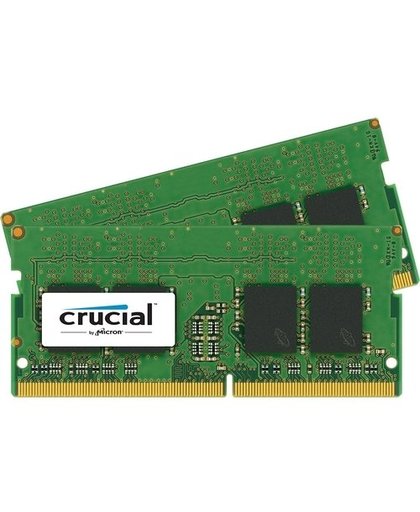 - DDR4 - 8 GB: 2 x 4 GB - SO DIMM 260-PIN - 2400 MHz / PC4-19200 - CL17 - 1.2 V - niet-gebufferd - niet-ECC