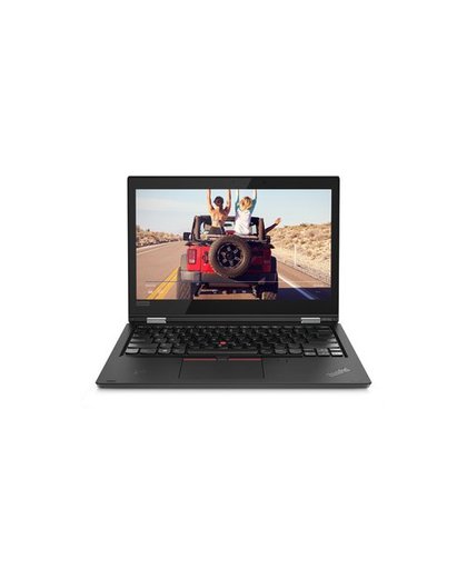 Lenovo ThinkPad L380 Yoga Zwart Hybride (2-in-1) 33,8 cm (13.3") 1920 x 1080 Pixels Touchscreen 2,2 GHz Intel® 8ste generatie Core™ i3 i3-8130U