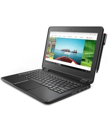 Lenovo N24 Zwart Hybride (2-in-1) 29,5 cm (11.6") 1366 x 768 Pixels Touchscreen 1,10 GHz Intel® Celeron® N3350