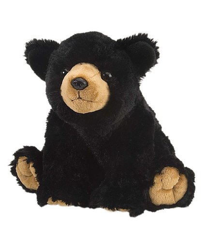 Cuddlekins Medium Black Medium Bear 12 inch Plush
