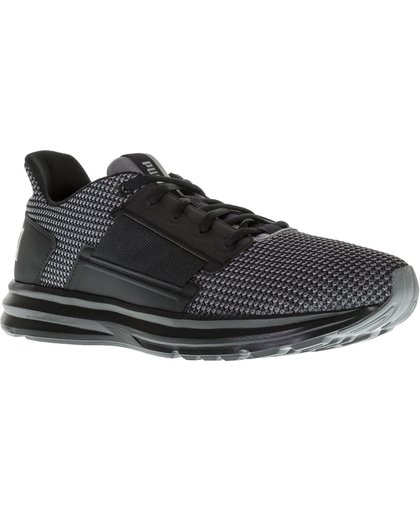 Puma Enzo Street Knit  Sneakers - Maat 44.5 - Mannen - zwart/grijs