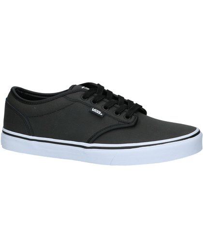 Vans - Atwood - Skate laag - Heren - Maat 42 - Zwart;Zwarte - L3N -(Leather) Black/White