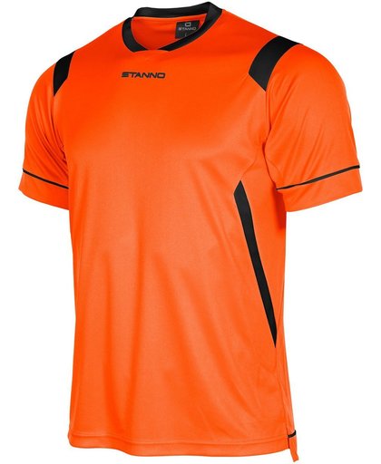 Stanno Arezzo Shirt SS Sportshirt performance - Maat M  - Unisex - oranje/zwart