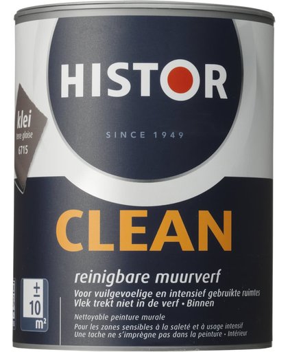 Histor Clean Muurverf - 1 liter - Klei