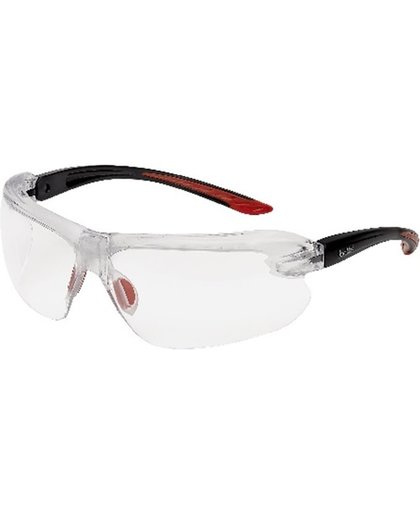 Boll  veiligheidsbril - zwart/rood - IRI-s met leesgedeelte +2 - IRIDPSI2
