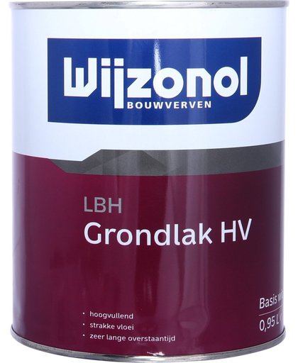 Wijzonol LBH Grondlak HV RAL 9010 Gebroken wit 2,5 Liter
