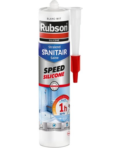 Rubson voegkit sanitaire 'Speed Silicone' 300 ml