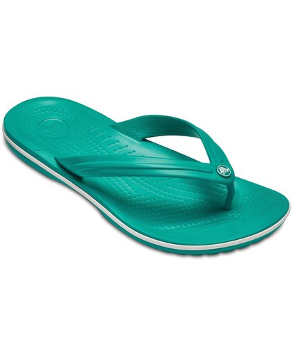 Crocs Crocband Flip slippers Slippers - Maat 39/40 - Unisex - blauw/groen