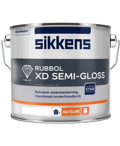 Sikkens Rubbol XD Semi-Gloss Q0.05.10 Grachtengroen 2,5 Liter