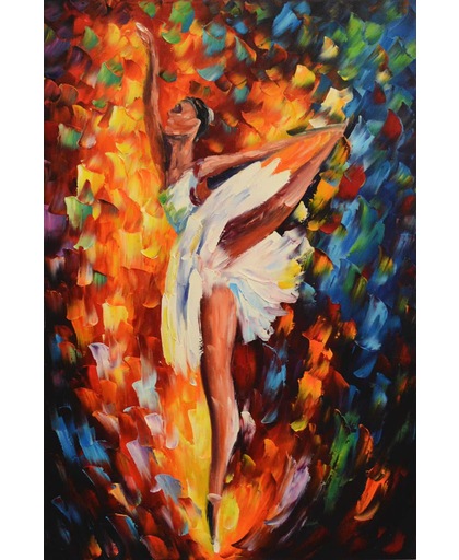 Schilderij modern danseres 60x90 Artello - Handgeschilderd