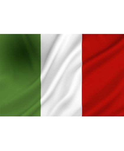Dokkumer Vlaggen Centrale - Italiaanse vlag - 100 x 150 cm