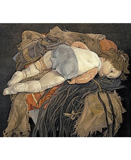 Jopie Huisman - Lappenpop 1975 - 35x40cm Canvas Giclée
