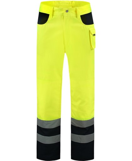 Tricorp worker EN471 bi-color - Workwear - 503002 - fluor geel / navy - Maat 46