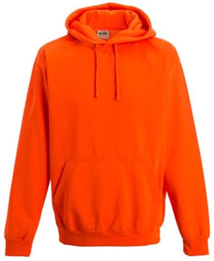 Electric hoodie, Kleur Electric Oranje, Maat L