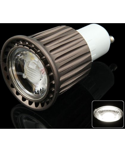 GU10 7W White COB LED Spotlight Bulb  AC 85-265V