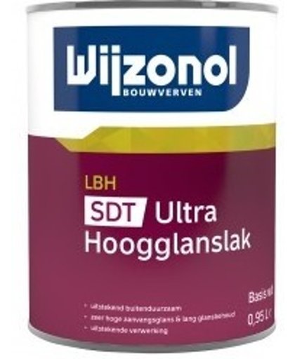 Wijzonol LBH SDT Ultra Hoogglans 2,5 ltr. Wit
