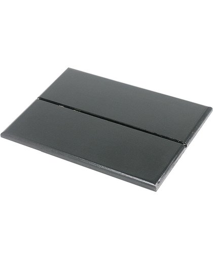 Menubord voetstandaard zwart polyethyleen | B: 35cm | D: 25cm