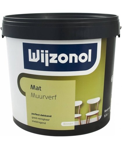 Muurverf mat - 2,5 Liter