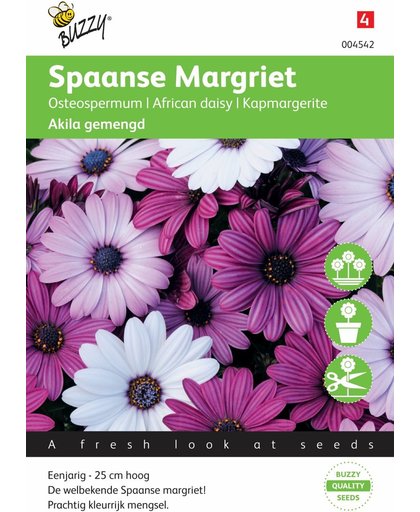 Buzzy® Osteospermum Akila mix Spaanse Margriet