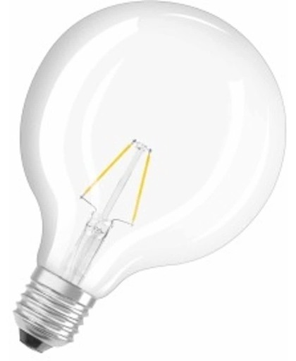 Osram LED Retrofit CL G125 2W E27 A++ Warm wit LED-lamp